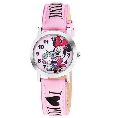 Image of Stål Disney Minnie Mouse Quartz Pige ur fra AM:PM